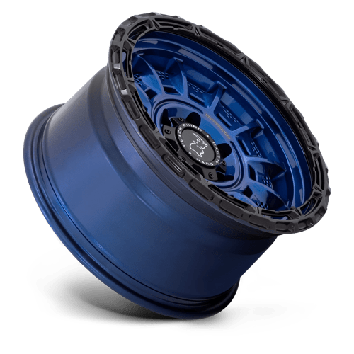 20x10 Black Rhino Legion Cobalt Blue Black Lip 8x180 ET-18.00 Wheel