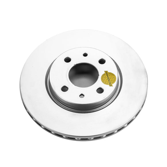 PowerStop Evolution Genuine Geomet Coated Rotors Front For Fiat 500
