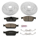 PowerStop Z23 Daily Driver Carbon-Fiber Ceramic Brake Pad and Drilled & Slotted