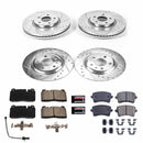 PowerStop Z23 Daily Driver Carbon-Fiber Ceramic Brake Pad and Drilled & Slotted