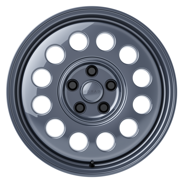 17x7.5 Nomad N501UG Convoy Utility Gray 6x130 ET50 CB84.1 Wheel