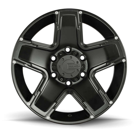 16x8 Mamba M13 Matte Black 5x114.3 5x4.5 ET13 Wheel Rim