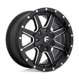 18X9 Fuel D538 Maverick Matte Black Milled 8X180 ET20 wheel/rim