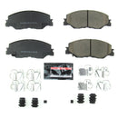 PowerStop Z23 Evolution Sport Carbon-Fiber Brake Pads With Hardware