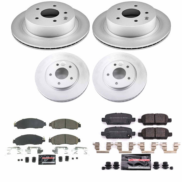 Z23 Daily Driver Premium Carbon-Fiber Ceramic Brake Pad and Fully Coated Rotor K