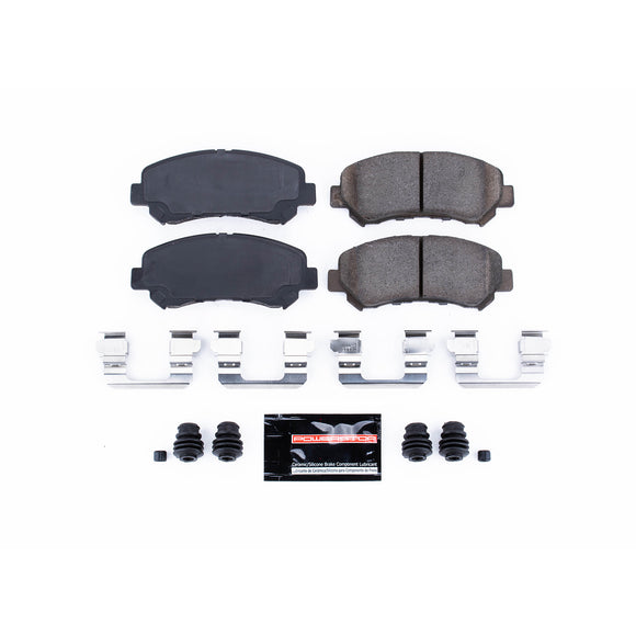 PowerStop Z23 Evolution Sport Carbon-Fiber Brake Pads With Hardware