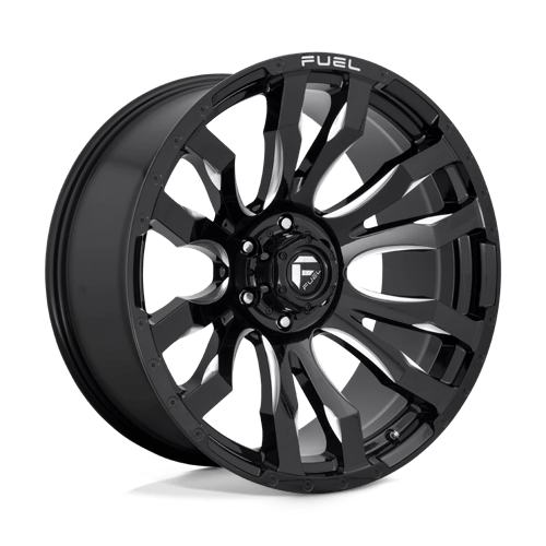 20x8.25 Fuel Off-Road D673 Blitz Gloss Black Milled 8x200 ET-202 CB142 Wheel Rim