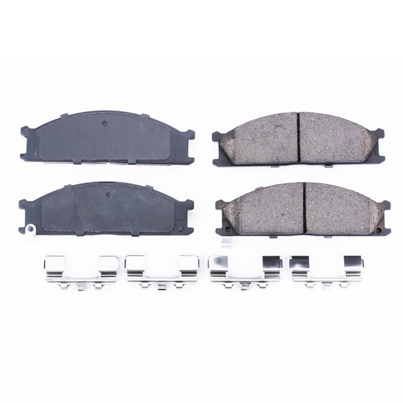 PowerStop Z17 Evolution Ceramic Brake Pads With Hardware