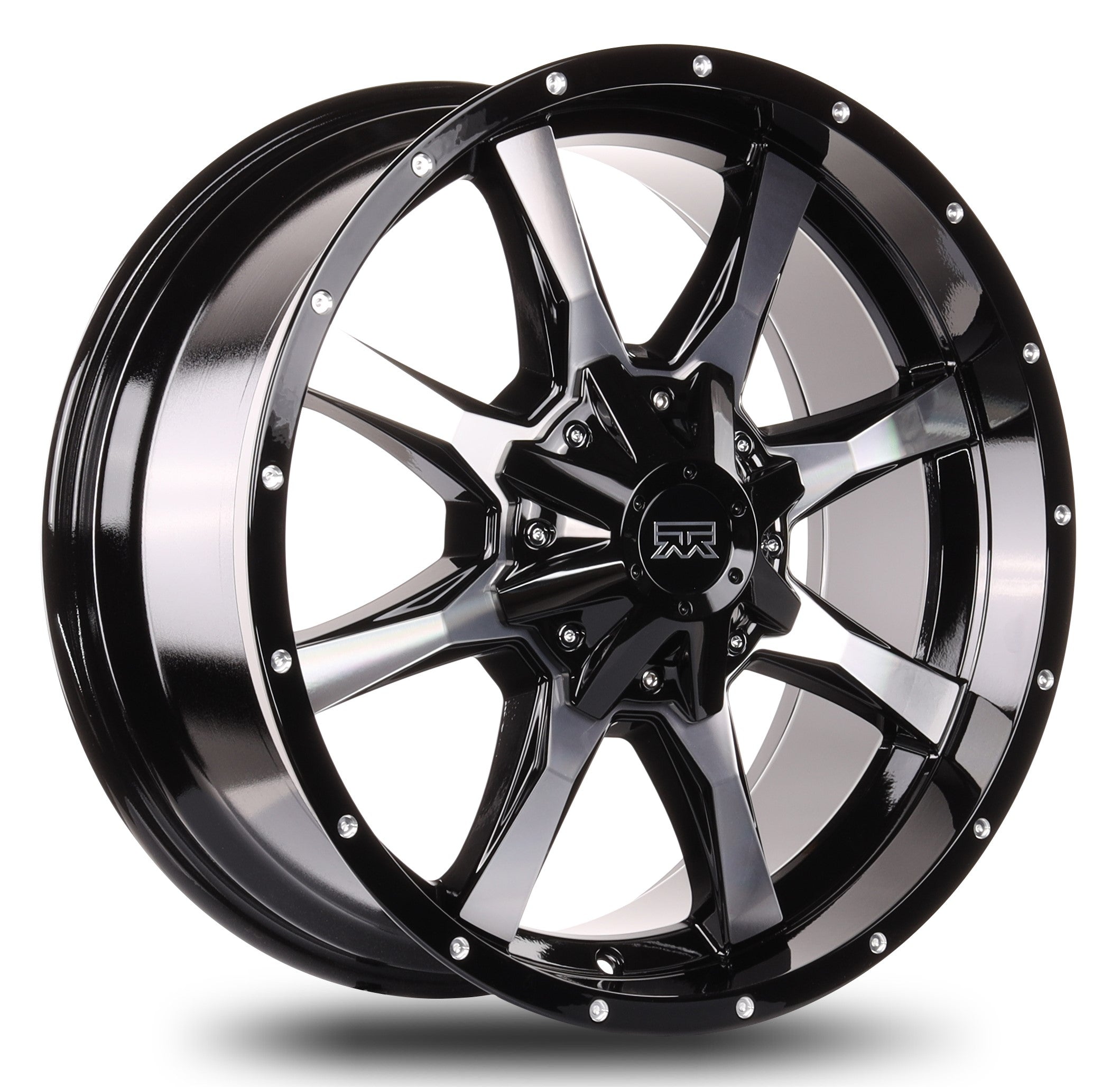 20x9 Mudder Trucker MT513 Breakover Black Machined 8x165 ET18 Wheel Rim