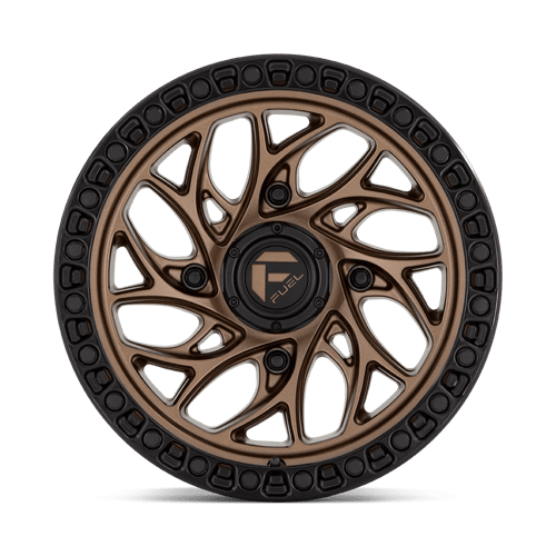 15X7 Fuel UTV D777 Runner UTV Bronze With Black Ring 4X156 ET10 wheel/rim