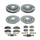 PowerStop Z23 Daily Driver Carbon-Fiber Ceramic Brake Pad and Drilled & Slotted