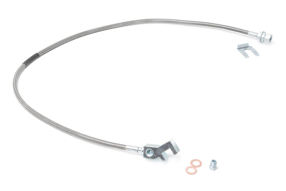 Brake Line - Stainless - Rear - 4-8 Inch Lift - Ford Super Duty (99-04)