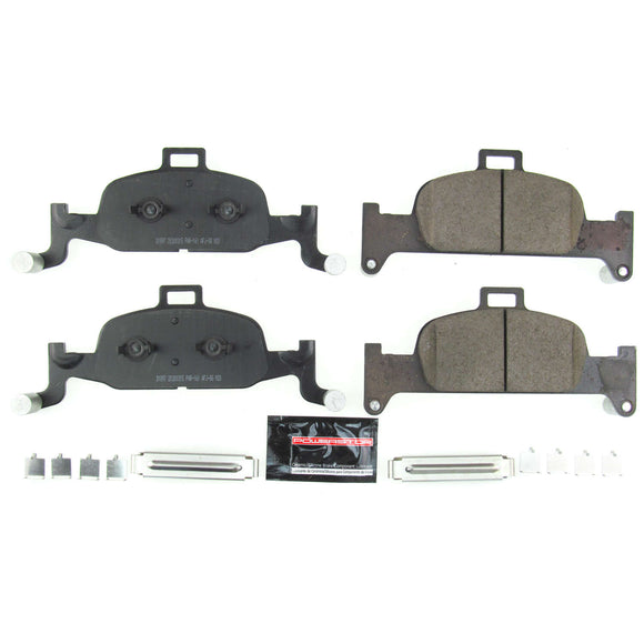 PowerStop Z23 Evolution Sport Carbon-Fiber Brake Pads With Hardware