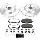 PowerStop Z26 Street Performance Ceramic Brake Pad and Drilled & Slotted Rotor K