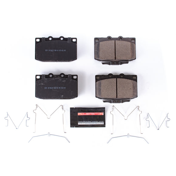 PowerStop Z23 Evolution Sport Carbon-Fiber Brake Pads With Hardware