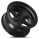 20x10 Lock Off-Road Olympus Matte Black Ring 5x127 5x5 ET-18 Wheel Rim