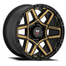 20x9 Mamba M23 Matte Black W/ Bronze Face 6x139.7 6x5.5 ET-12 Wheel Rim-2