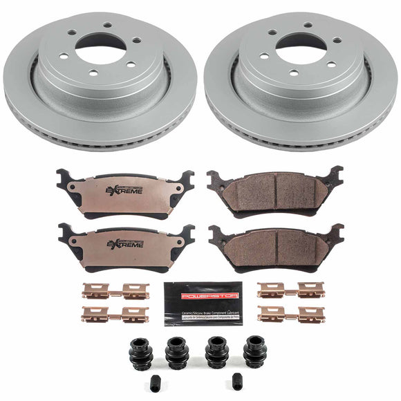 Z36 Truck & Tow Premium Carbon-Fiber Ceramic Brake Pad and Fully Coated Rotor Ki