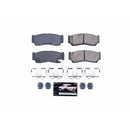 PowerStop Z23 Evolution Sport Carbon-Fiber Brake Pads With Hardware