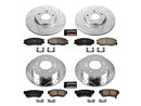 PowerStop Z23 Daily Driver Carbon-Fiber Ceramic Brake Pad and Drilled & Slotted