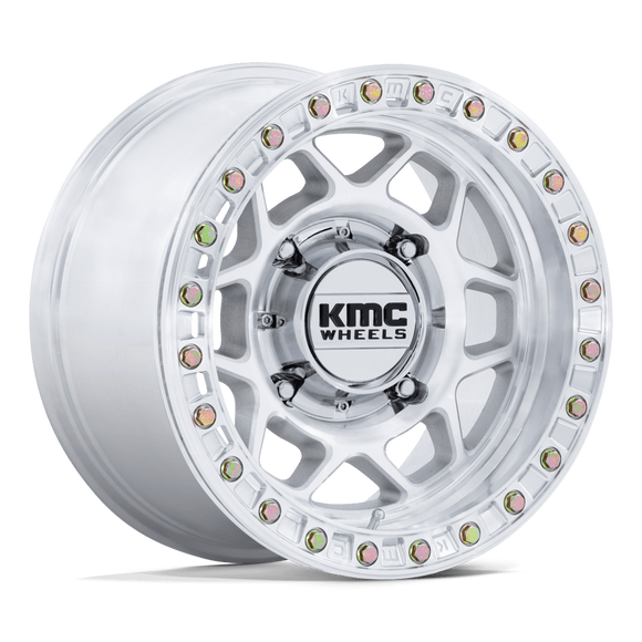15x7 KMC KS241 Torx Beadlock Machined 4x137 ET38 CB96 Wheel Rim