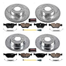 PowerStop Z23 Daily Driver Carbon-Fiber Ceramic Brake Pad and Drilled & Slotted