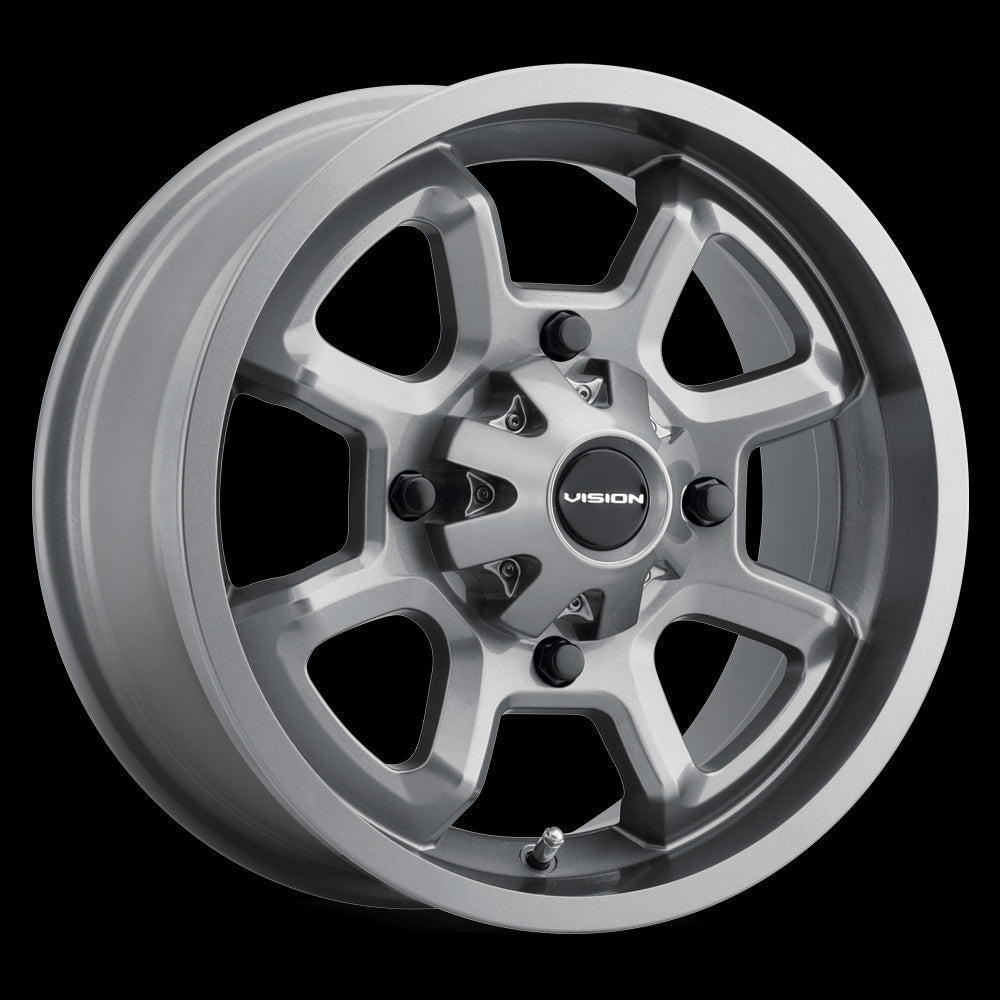 14x7 Vision 415 Bomb Gunmetal 4x156 ET38.1 Wheel Rim