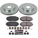PowerStop Z23 Daily Driver Carbon-Fiber Ceramic Brake Pad and Drilled & Slotted