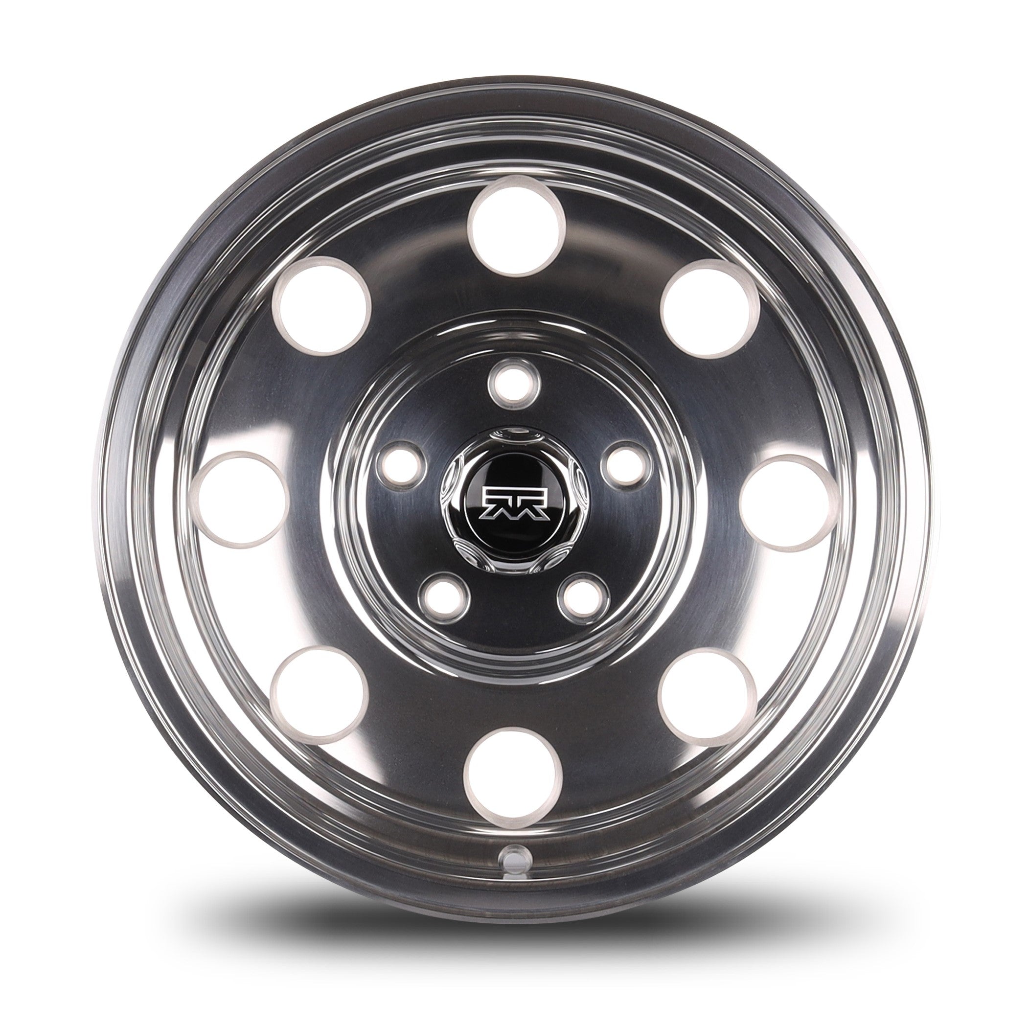 16x8 Mudder Trucker MT614 Deisel Polished 5x127 5x5 ET0 Wheel Rim - 0