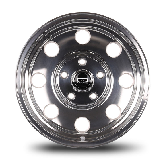 16x8 Mudder Trucker MT614 Deisel Polished 5x127 5x5 ET0 Wheel Rim