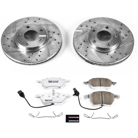 PowerStop Z26 Street Performance Ceramic Brake Pad and Drilled & Slotted Rotor K