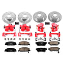 PowerStop Z23 Daily Driver Carbon-Fiber Ceramic Pads Drilled & Slotted Rotor & C