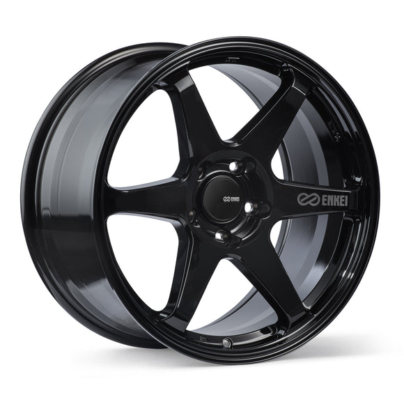 18x8.5 Enkei T6R Gloss Black 5x100 ET45 CB72.6 Wheel Rim
