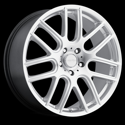 18x8 Vision 426H Cross II Hyper Silver 5x114.3 5x4.5 ET40 Wheel Rim