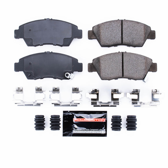 PowerStop Z23 Evolution Sport Carbon-Fiber Brake Pads With Hardware