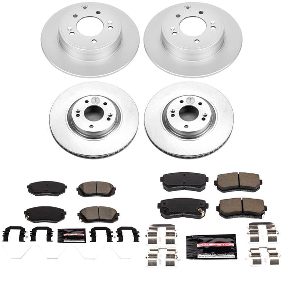 Z23 Daily Driver Premium Carbon-Fiber Ceramic Brake Pad and Fully Coated Rotor K