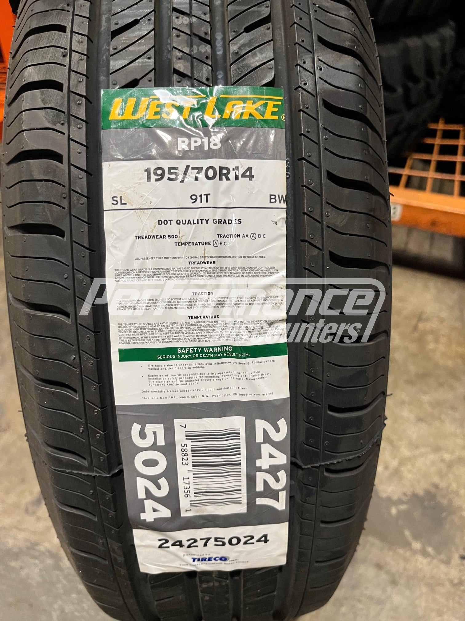 Westlake RP18 Tire(s) 195/70R14 91T 195/70-14 70R R14 1957014