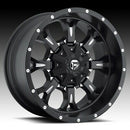 20x9 Fuel Off-Road D517 Krank Matte Black Milled 5x139.7 ET1 CB110.1 Wheel Rim