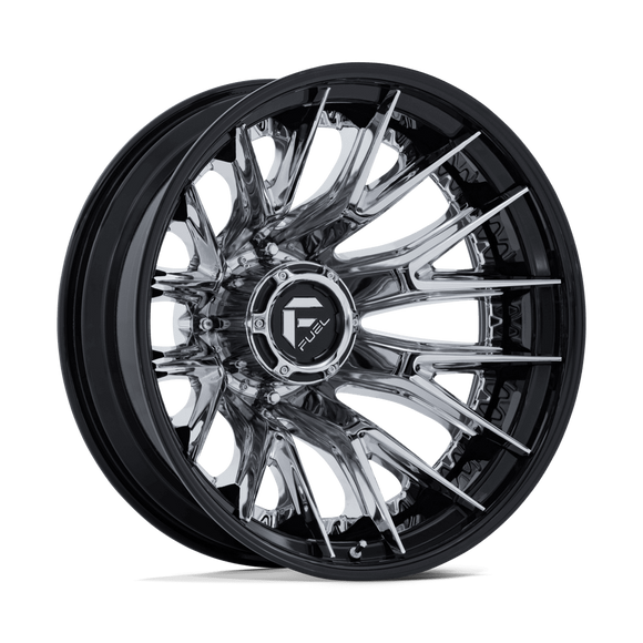 24x8.25 Fuel Off-Road Catalyst Dually Chrome Wheel 8x210 ET-221 CB154.3
