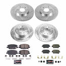 PowerStop Z23 Daily Driver Carbon-Fiber Ceramic Brake Pad and Drilled & Slotted