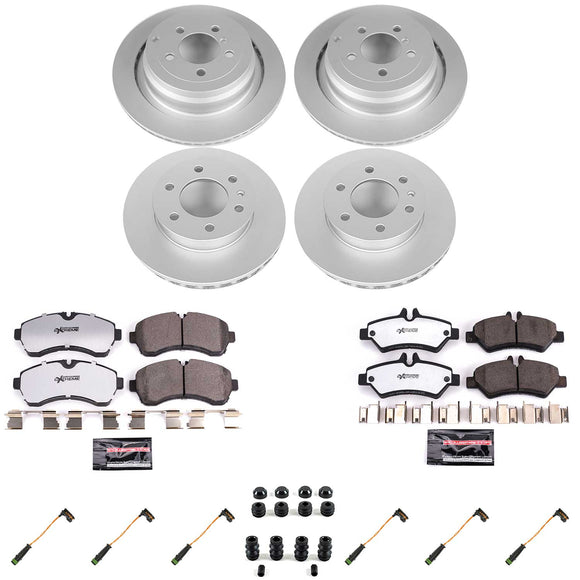 Z36 Truck & Tow Premium Carbon-Fiber Ceramic Brake Pad and Fully Coated Rotor Ki