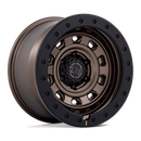 17x9 Black Rhino BR023 Xplorer Burnt Bronze W/ Matte Black Lip 5x127 ET-12 Wheel