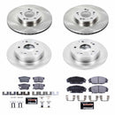 PowerStop Track Day Spec High-Performance Brake Pad and Rotor Kit