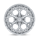 17x9 Fuel Off-Road FC873 CHARGER Gloss Silver W/ Machined Face 6x135 ET1 CB87.1