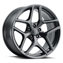 20x10 Replica CM28Z Gloss Black 5x120 ET35 wheel/rim