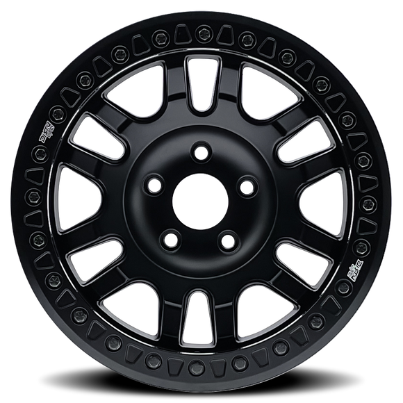 17x9 Dirty Life Canyon Race Matte Black 5x127 ET-38 CB71.5 Wheel Rim