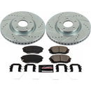 PowerStop Z23 Daily Driver Carbon-Fiber Ceramic Brake Pad and Drilled & Slotted