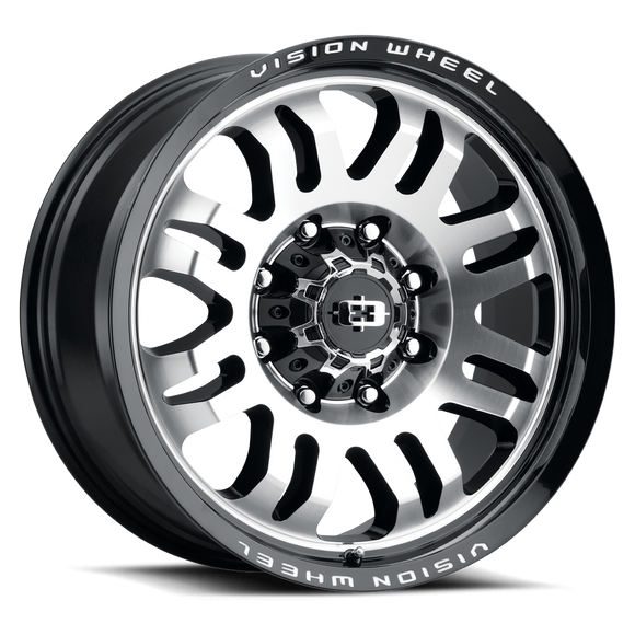 18x9 Vision 409 Inferno Black Wheel 8x180 ET12 CB124.1
