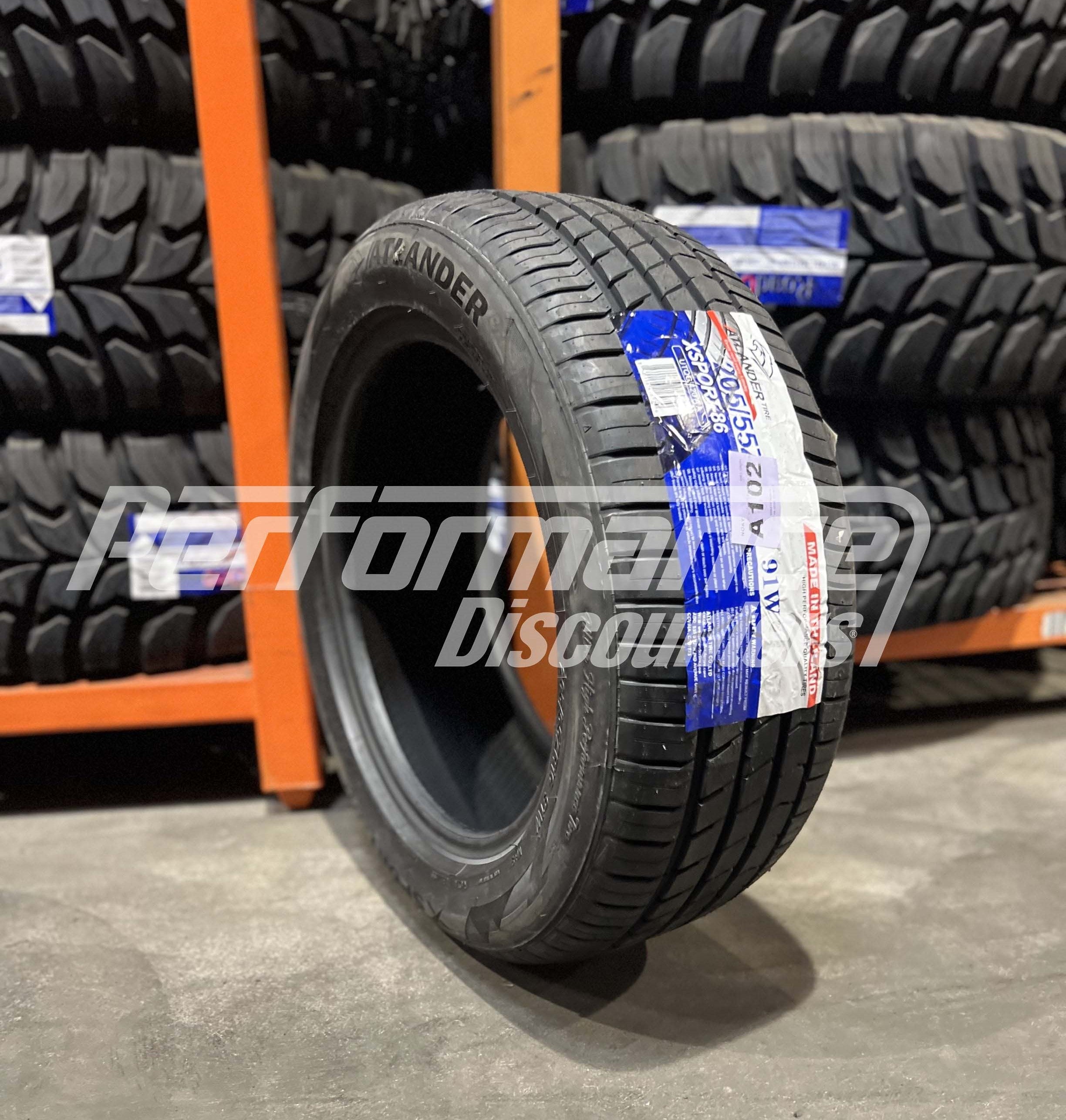 205/55R16 Atlander Xsport-86 91W SL BSW 205 55 16 All Season Tire