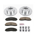 PowerStop Z23 Daily Driver Carbon-Fiber Ceramic Brake Pad and Drilled & Slotted